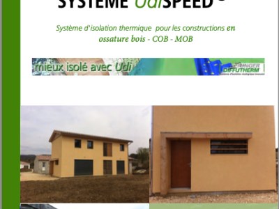 UdiSPEED – un panneau pour la construction en ossature bois – MOB/COB&nbsp;.